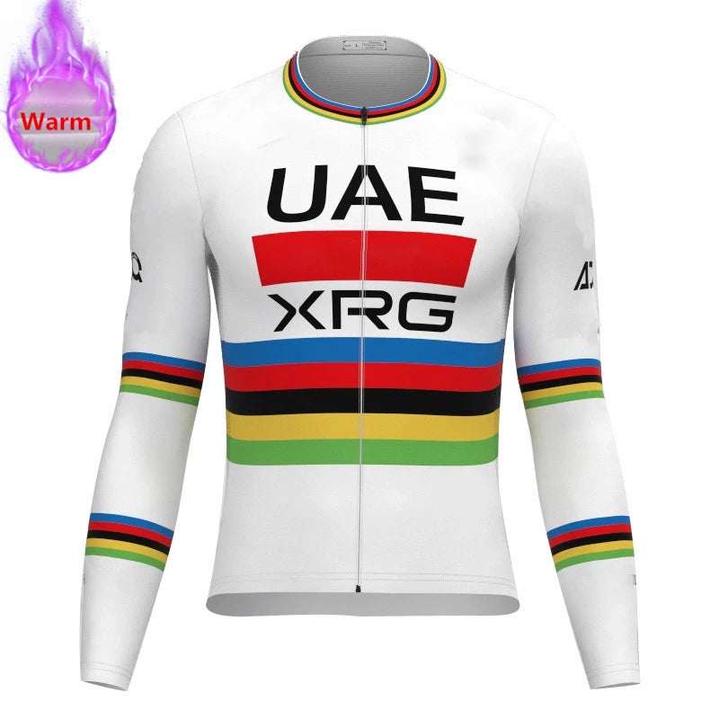 Ensemble de maillot de cyclisme d'automne