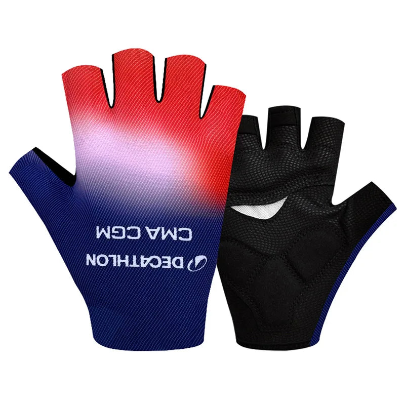 gants de cyclisme demi doigt hommes femme