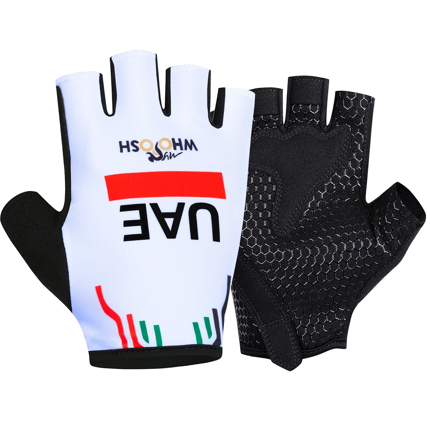 gants de cyclisme demi doigt hommes et femme