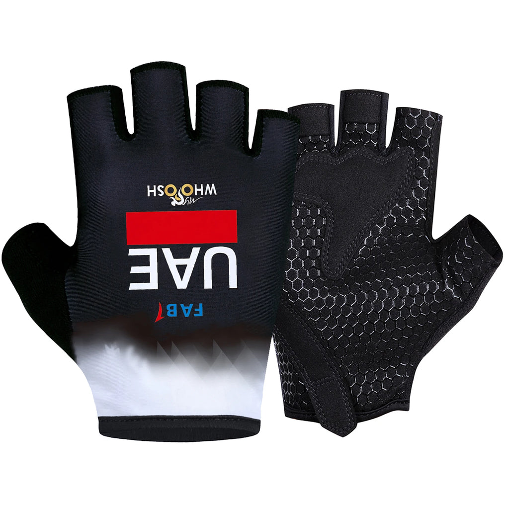 gants de cyclisme demi doigt hommes et femme