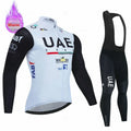 Ensemble de maillot de cyclisme d'automne