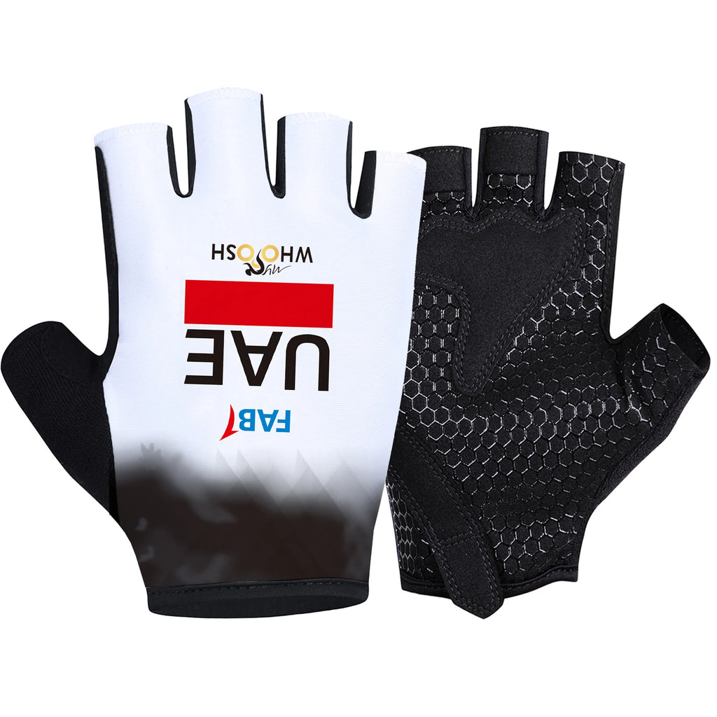 gants de cyclisme demi doigt hommes et femme