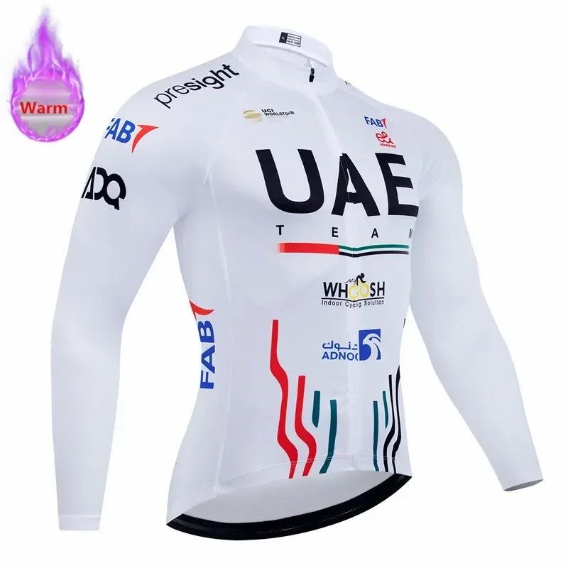 Ensemble de maillot de cyclisme d'automne