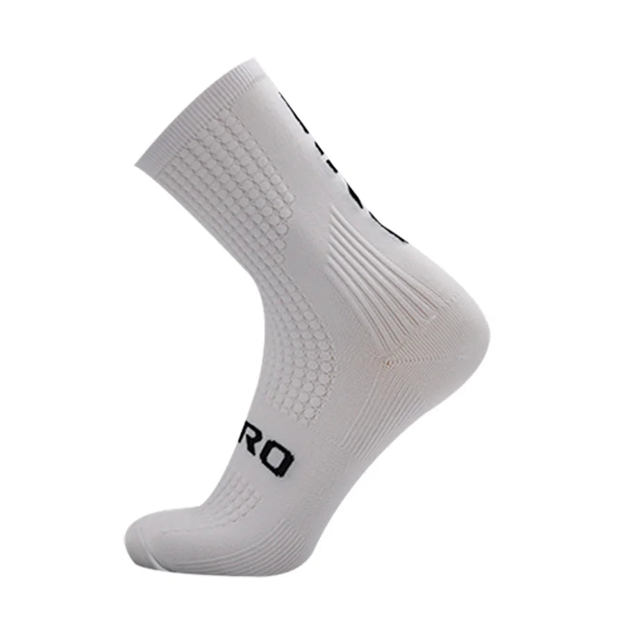 Chaussettes de cyclisme professionnelles, respirantes, absorbant la sueur,