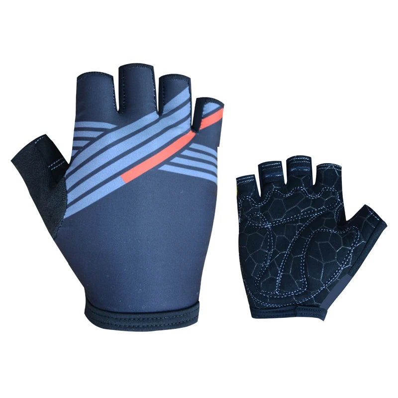 gants de cyclisme demi doigt hommes femme