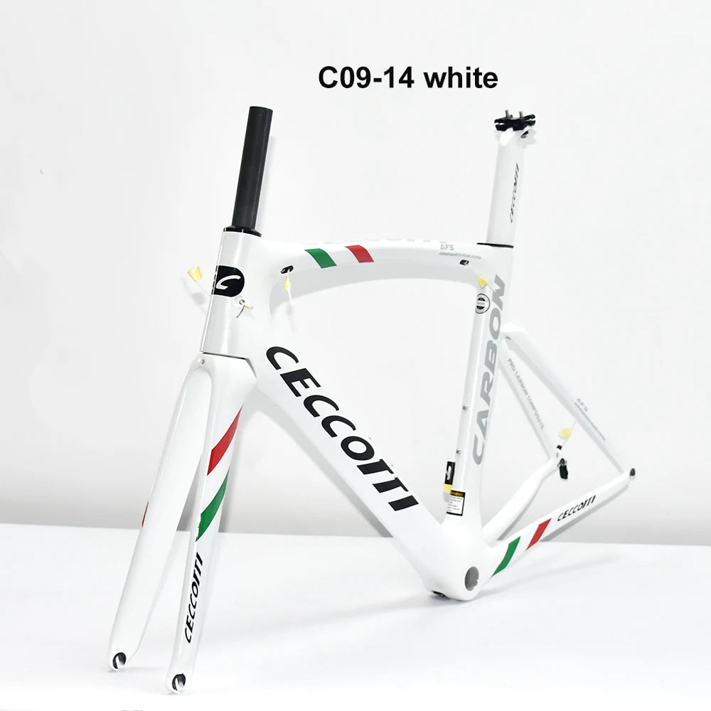 cadre de vélo de route en carbone et confortable