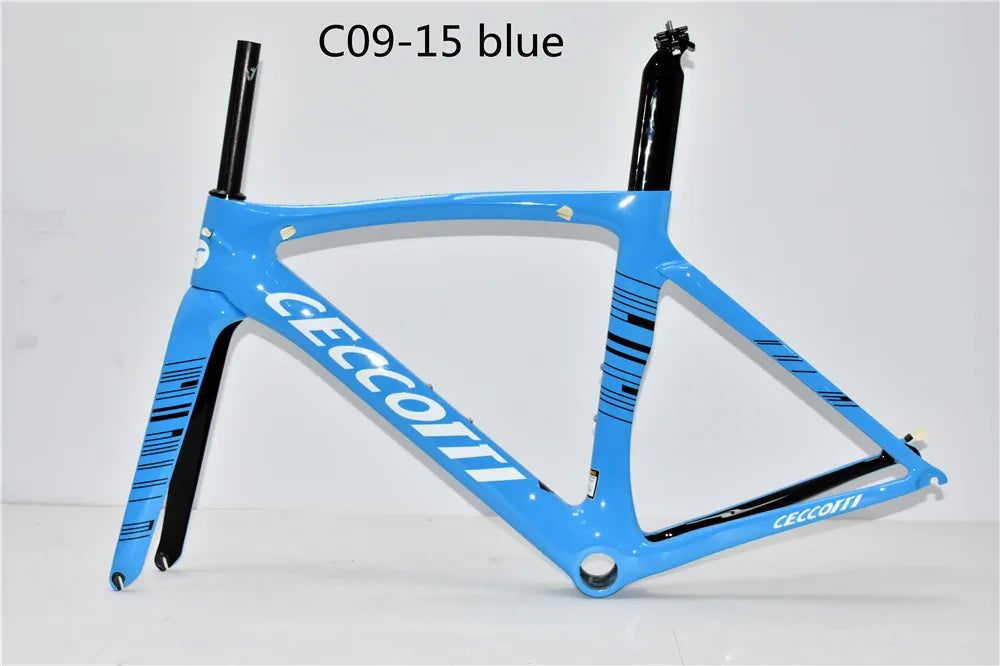 cadre de vélo de route en carbone et confortable