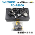 Pédales de vélo de route Shimano 105 PD R7000 R8000 en carbone