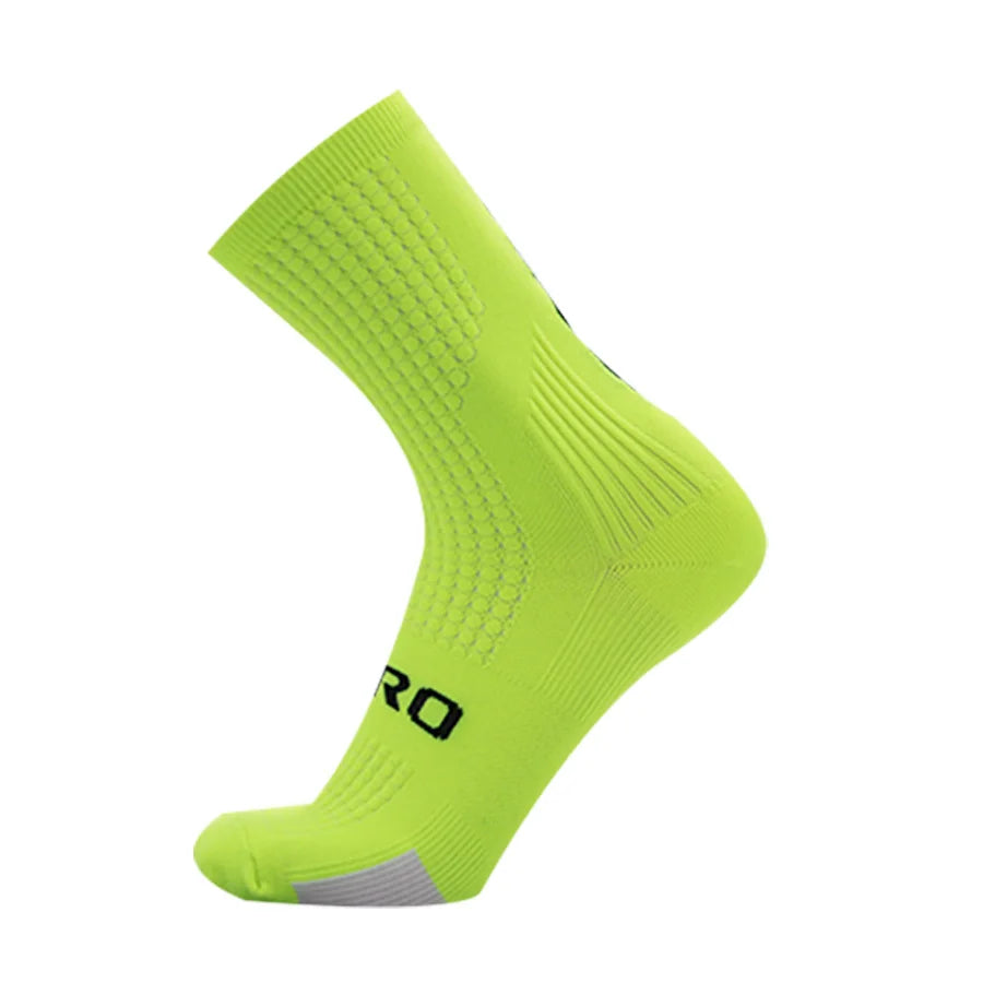 Chaussettes de cyclisme professionnelles, respirantes, absorbant la sueur,