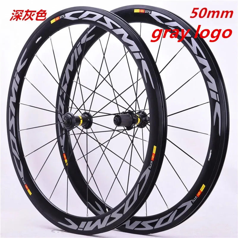 roue de vélo de frein en V, paire de roues de vélo à disque de route,