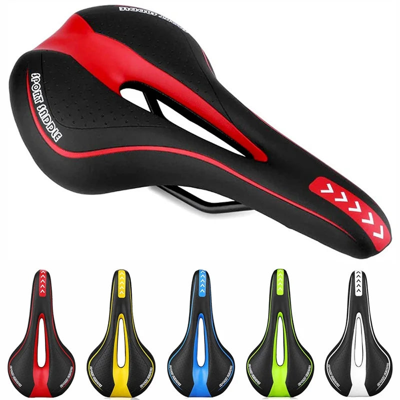 Selle de vélo confortable avec zone ergonomique pour hommes et femmes