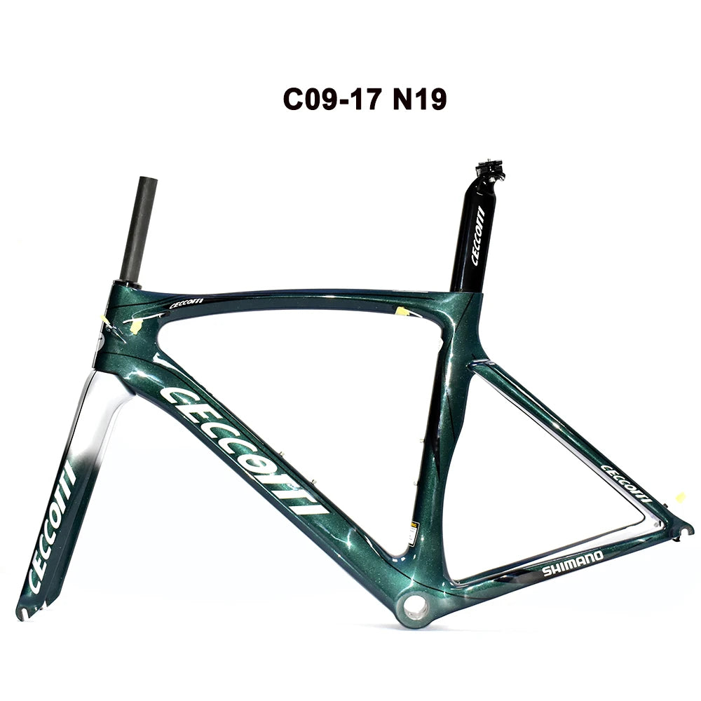 cadre de vélo de route en carbone et confortable