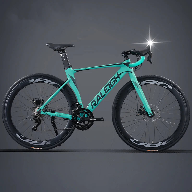 vélo de route 18 vitesses ligne tirer frein à disque
