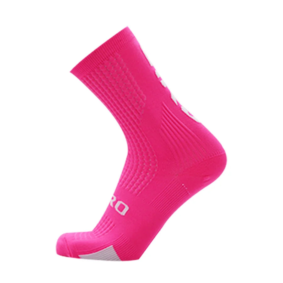 Chaussettes de cyclisme professionnelles, respirantes, absorbant la sueur,