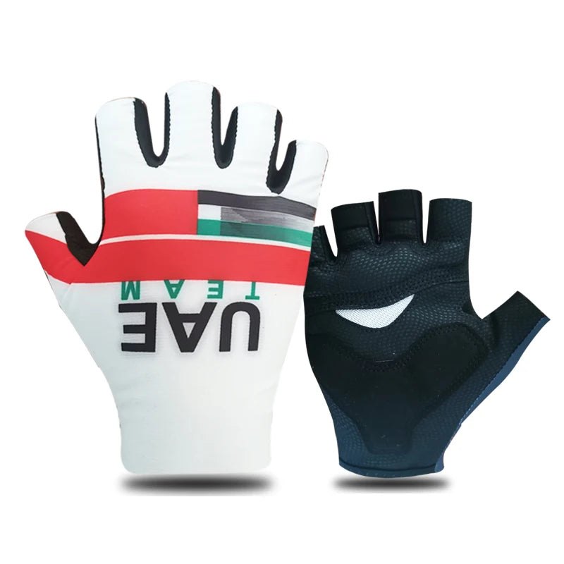 gants de cyclisme demi doigt hommes femme