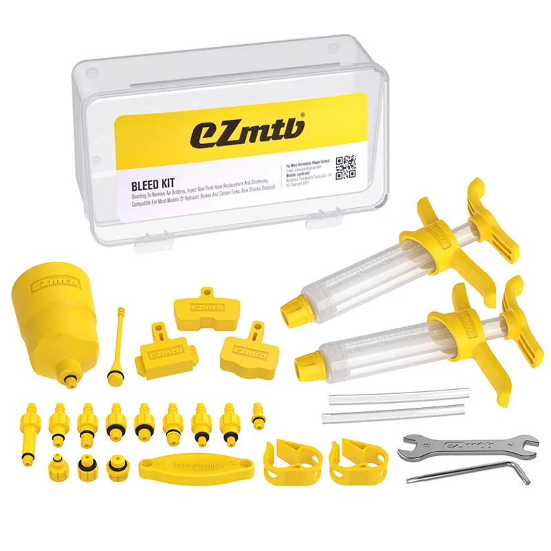 kit de réparation vélo avec seringue projection